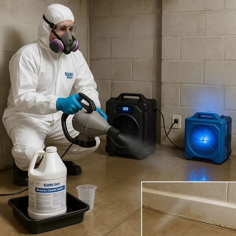Sanitization and Odor Removal process in Papillion, NE