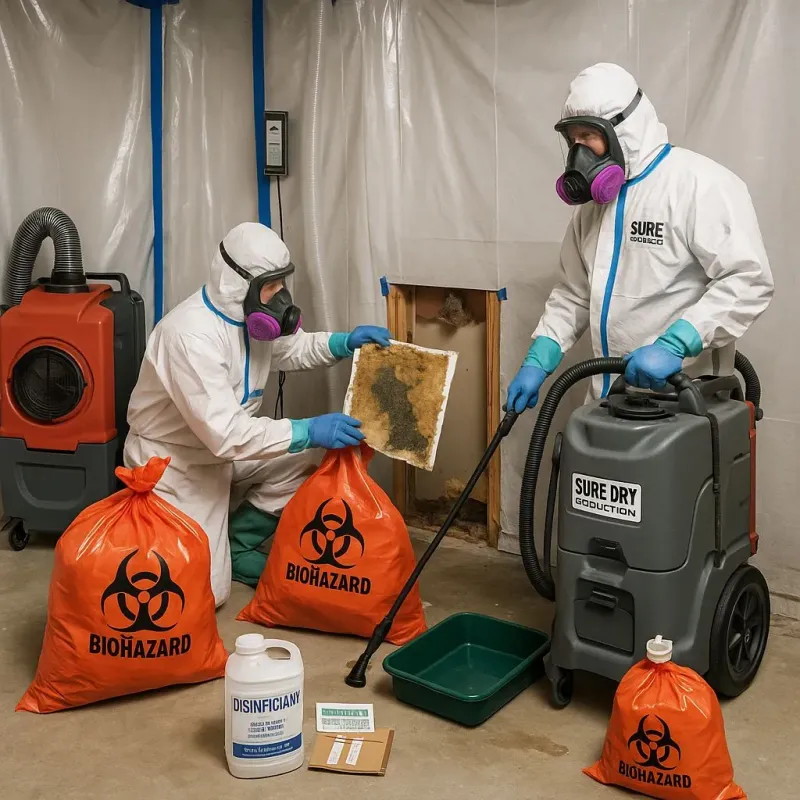 Contaminated Water Handling Protocols process in Papillion, NE