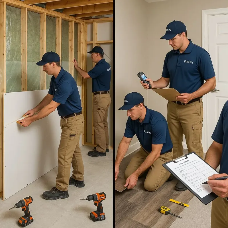 Repairs and Reconstruction process in Papillion, NE
